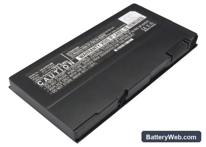 Asus Eee PC S101H Replacement Battery, 7.4V, 4200mAh, Li-Polymer 2