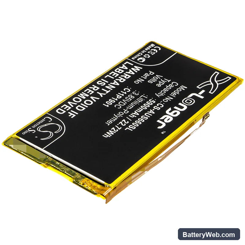 Asus ROG Phone II Replacement Battery, 3.85V, 5900mAh, Li-Polymer 2