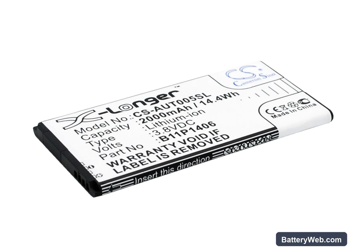 Asus PadFone X Mini 4.5 Replacement Battery, 3.8V, 2000mAh, Li-ion 2
