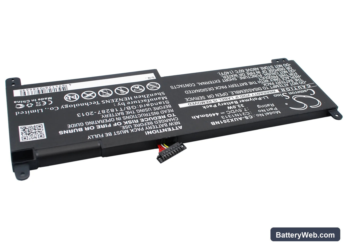 Asus Transformer Book Trio TX201 Replacement Battery, 7.5V, 4400mAh, Li-Polymer 3