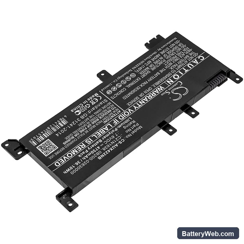 Asus Vivobook X442 Replacement Battery, 7.6V, 4750mAh, Li-Polymer 2