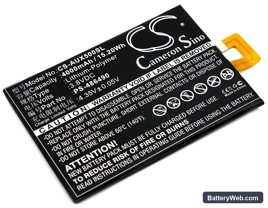 Asus Pegasus X005 Replacement Battery, 3.8V, 4000mAh, Li-Polymer 1
