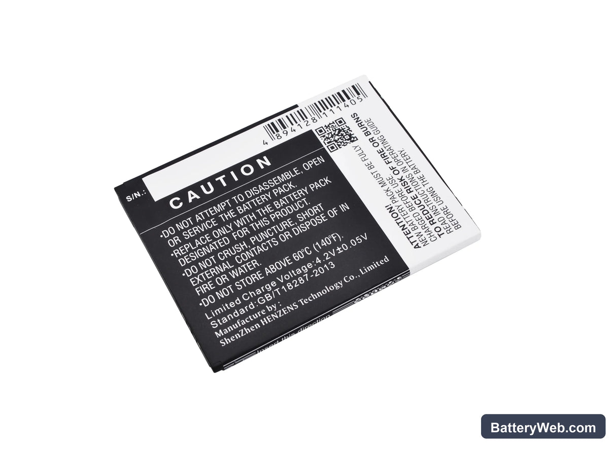 Archos 50c Oxygen Replacement Battery, 3.7V, 2000mAh, Li-Polymer 4