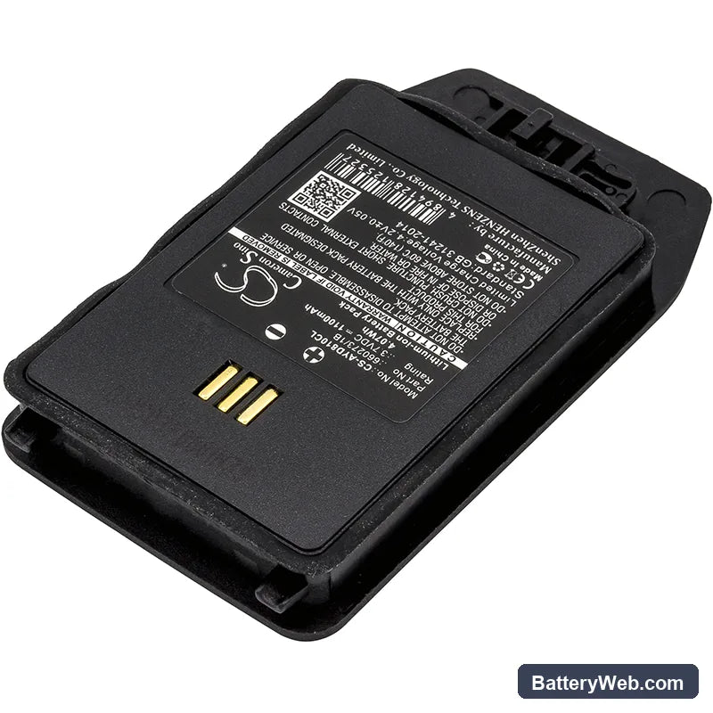 DeTeWe DT413 Replacement Battery, 3.7V, 1100mAh, Li-ion 2