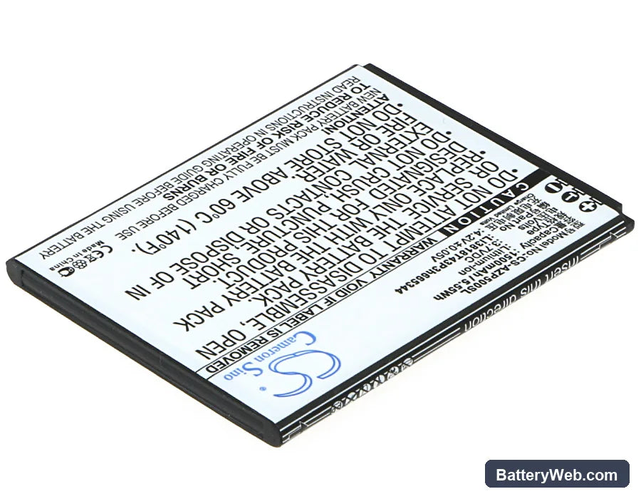 ZTE Blade GF3 Replacement Battery, 3.7V, 1500mAh, Li-ion 2