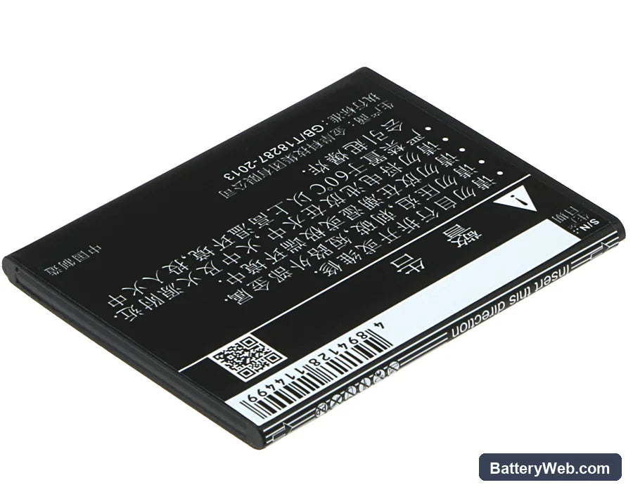 ZTE Blade GF3 Replacement Battery, 3.7V, 1500mAh, Li-ion 3