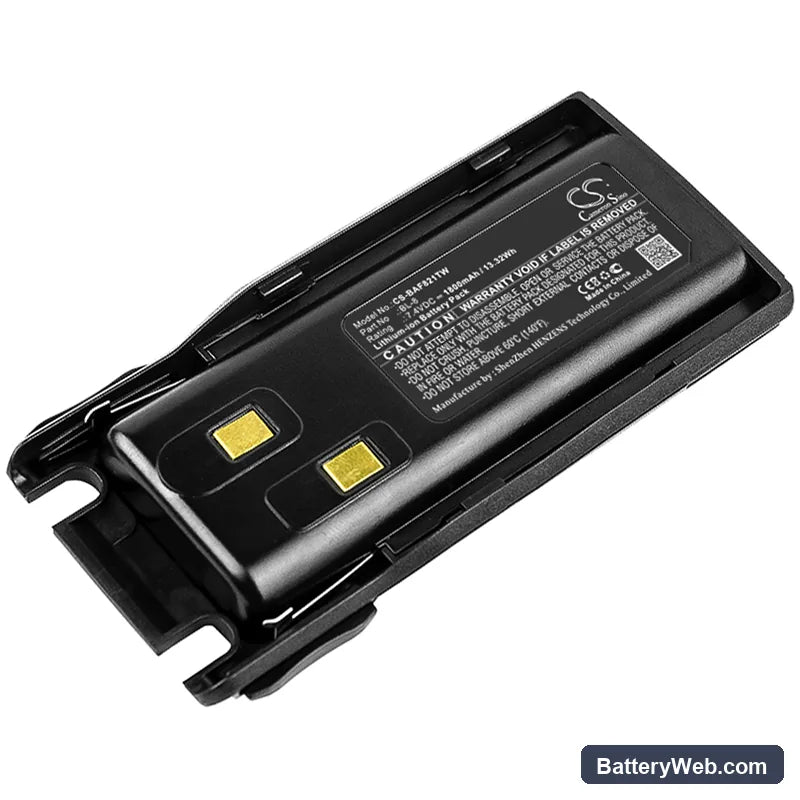Baofeng UV-82 Replacement Battery, 7.4V, 1800mAh, Li-ion 1