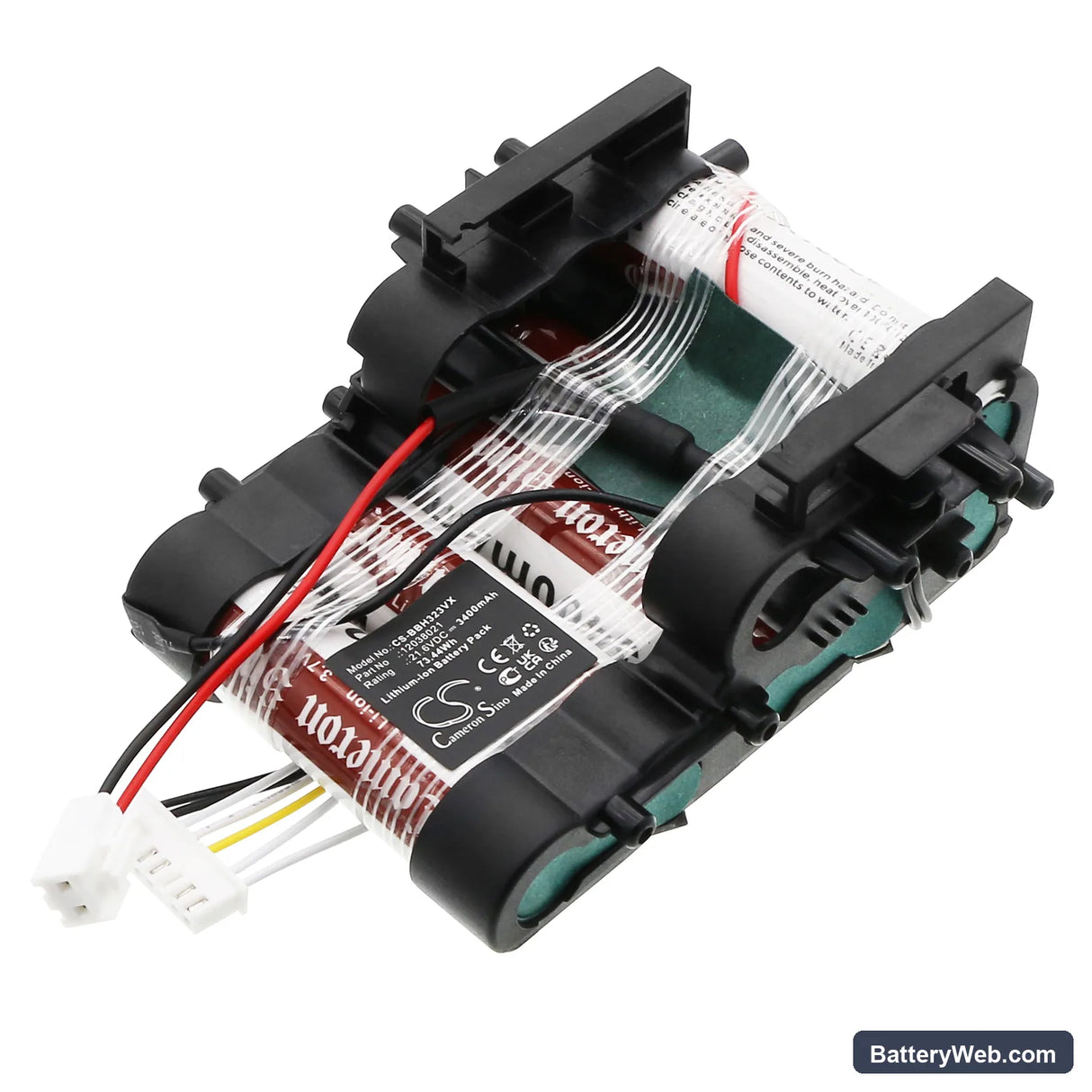 Bosch 323204 23/01 Replacement Battery, 21.6V, 2600mAh, Li-ion 1