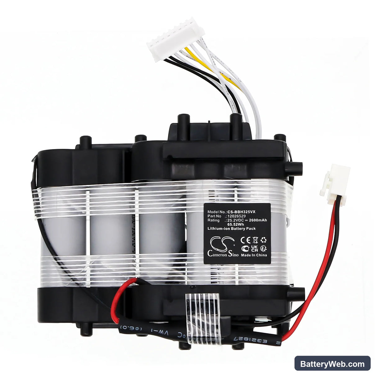 Bosch BBH3PETGB/01 Replacement Battery, 25.2V, 2600mAh, Li-ion 3