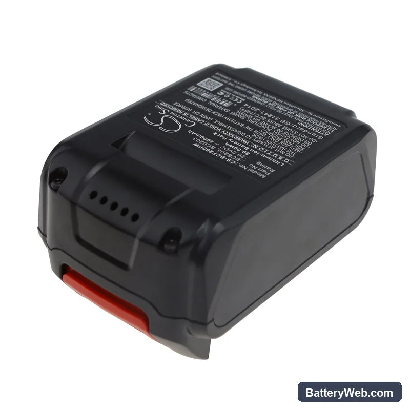 Bostitch BCF28WWB Replacement Battery, 20V, 4000mAh, Li-ion 4