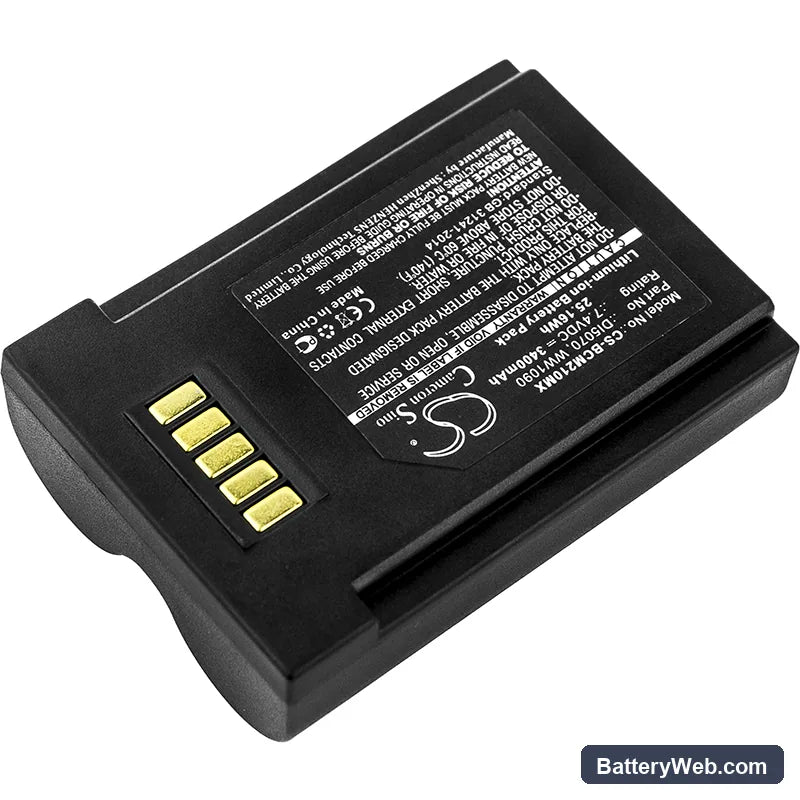BCI SpectrO2 Pulse Oximeters Replacement Battery, 7.4V, 3400mAh, Li-ion 2