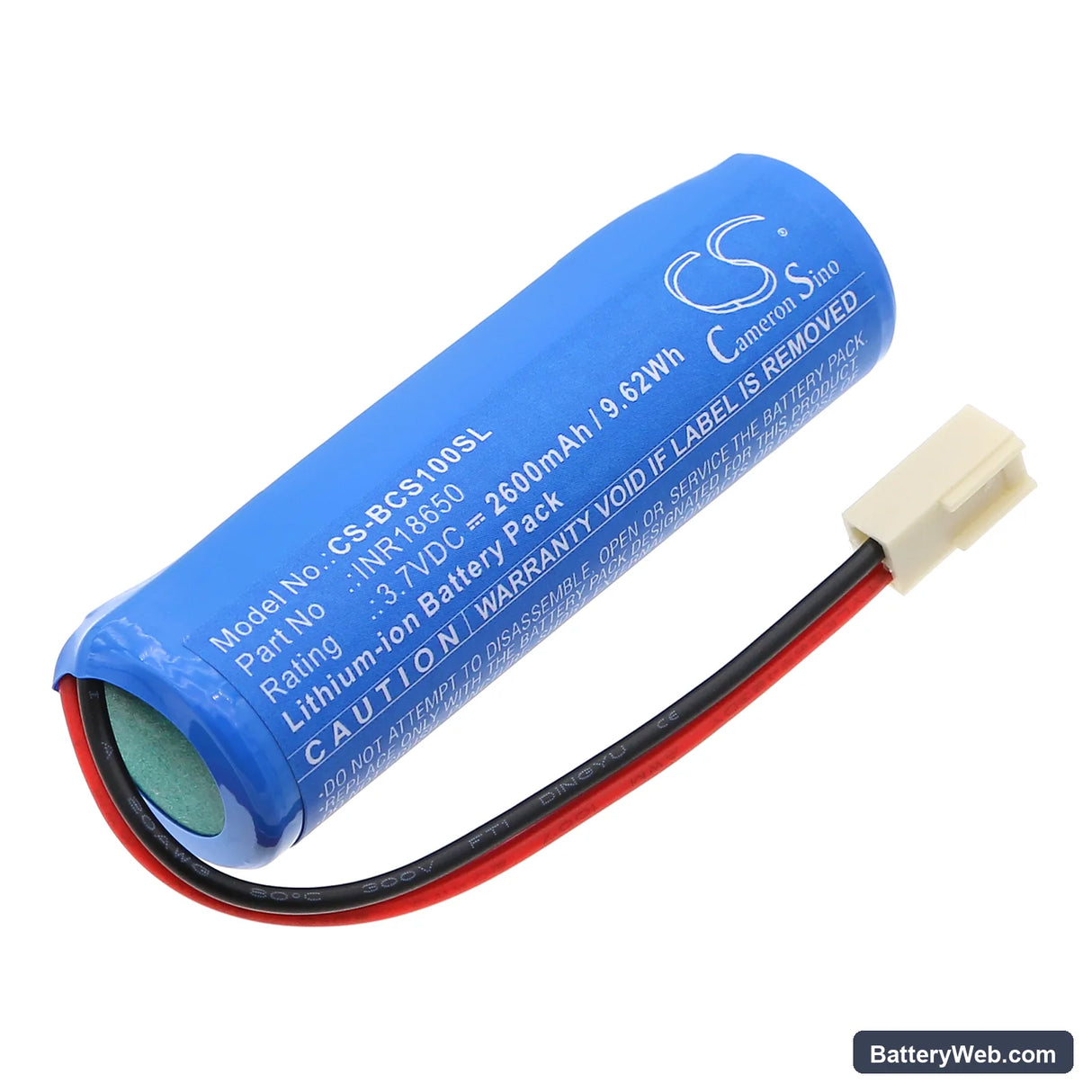 Biolite BaseCamp Stove Replacement Battery, 3.7V, 2600mAh, Li-ion 1