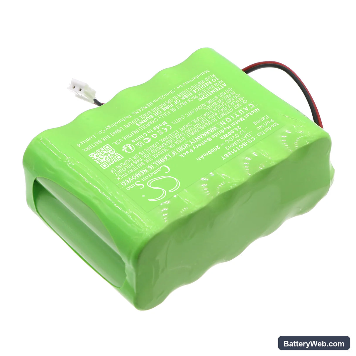 Atral Logisty Replacement Battery, 12V, 2000mAh, Ni-MH 2