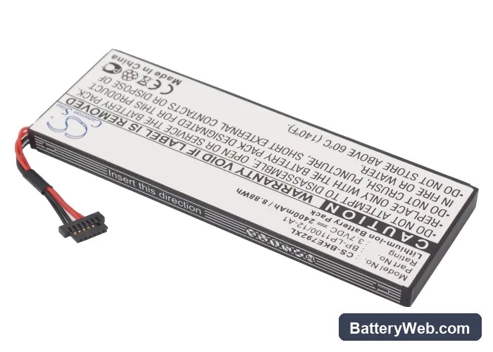 Becker Traffic Assist 7928 Replacement Battery, 3.7V, 2400mAh, Li-ion 2
