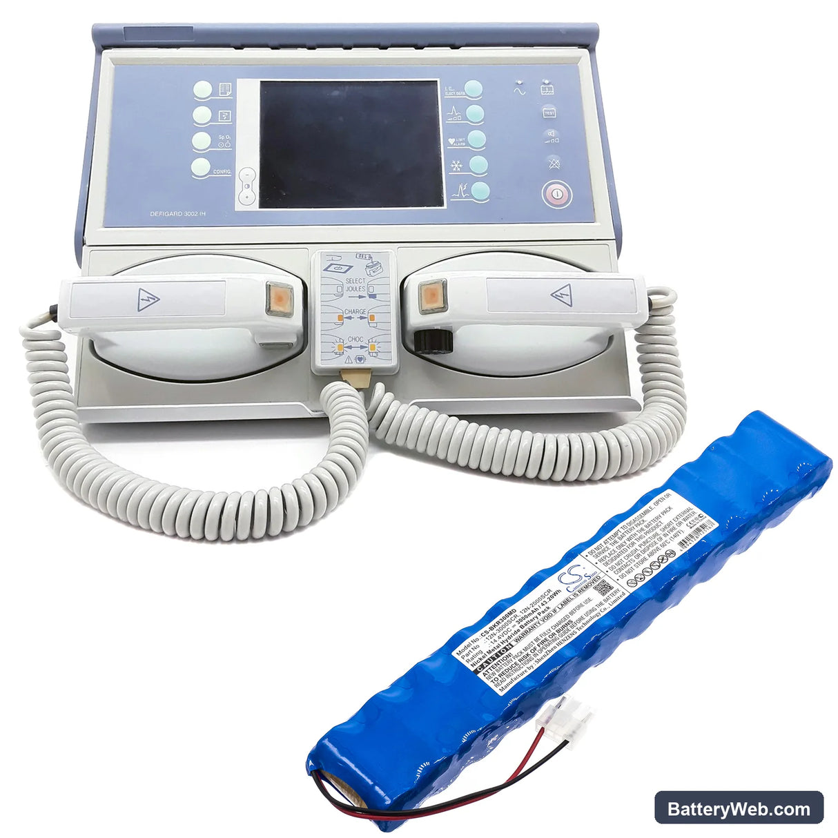 Schiller defiscope DS Replacement Battery, 14.4V, 3000mAh, Ni-MH 6