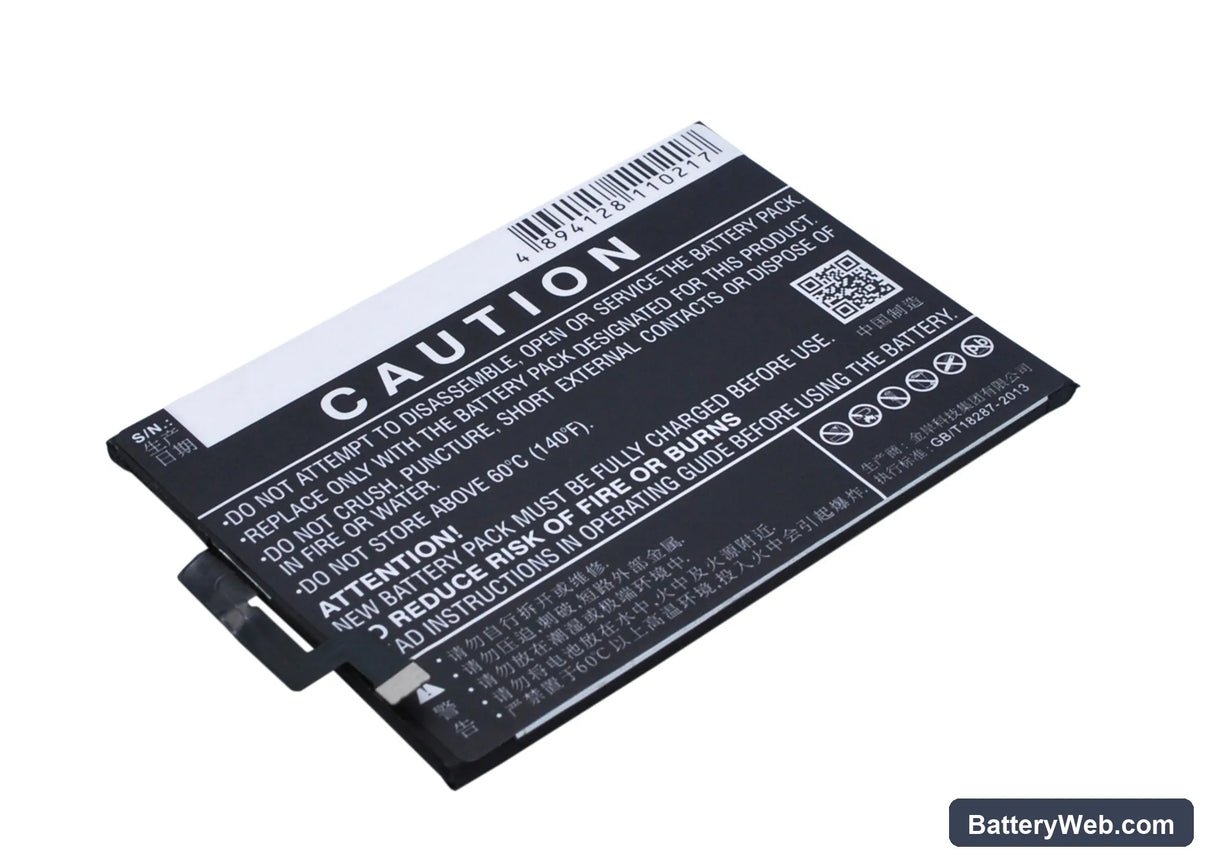 BBK VIVO Y33 Replacement Battery, 3.85V, 2100mAh, Li-Polymer 3