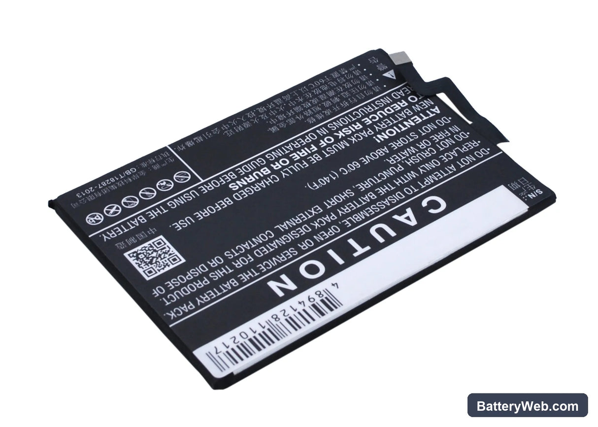 BBK VIVO Y33 Replacement Battery, 3.85V, 2100mAh, Li-Polymer 4