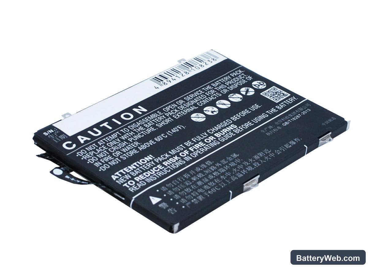 BBK VIVO Y27 Replacement Battery, 3.8V, 2250mAh, Li-Polymer 3