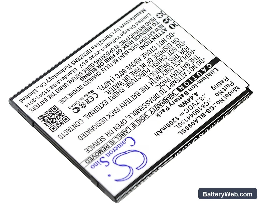 BLU Advance 4.0 M Replacement Battery, 3.7V, 1200mAh, Li-ion 2