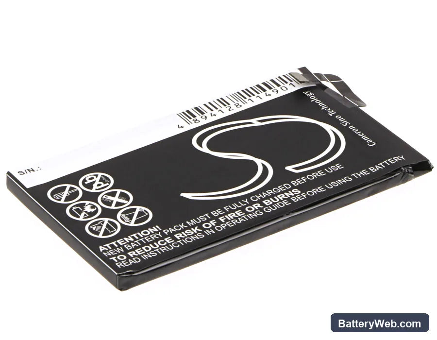 BLU Studio XL Replacement Battery, 3.8V, 2600mAh, Li-Polymer 3
