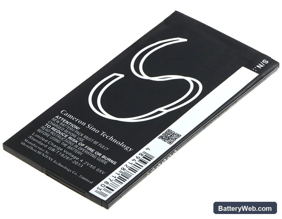 BLU Dash X Plus Replacement Battery, 3.7V, 2700mAh, Li-Polymer 3