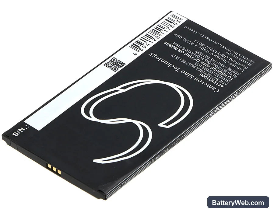 BLU Dash X Plus Replacement Battery, 3.7V, 2700mAh, Li-Polymer 4