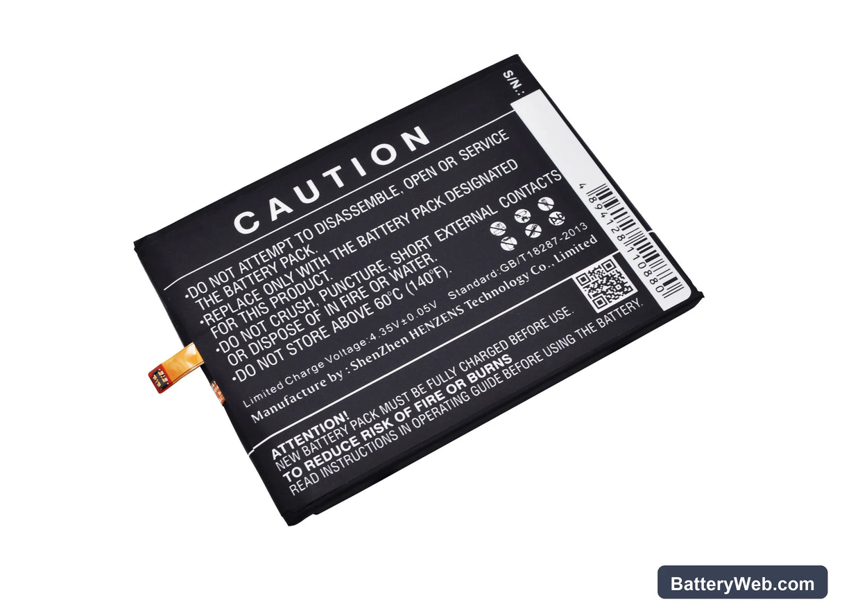 BLU Energy X Plus Replacement Battery, 3.8V, 2900mAh, Li-Polymer 3