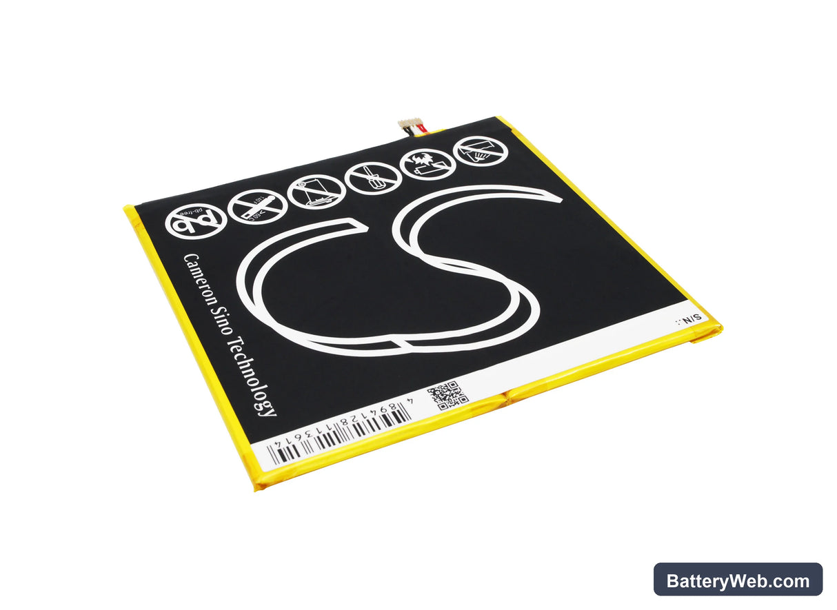 BLU Life View TAB Replacement Battery, 3.7V, 5200mAh, Li-Polymer 3
