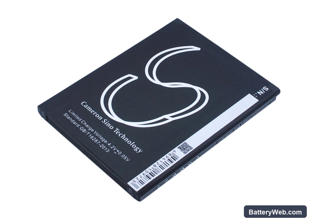 BLU Studio 5.0 HD Replacement Battery, 3.7V, 1800mAh, Li-ion 4