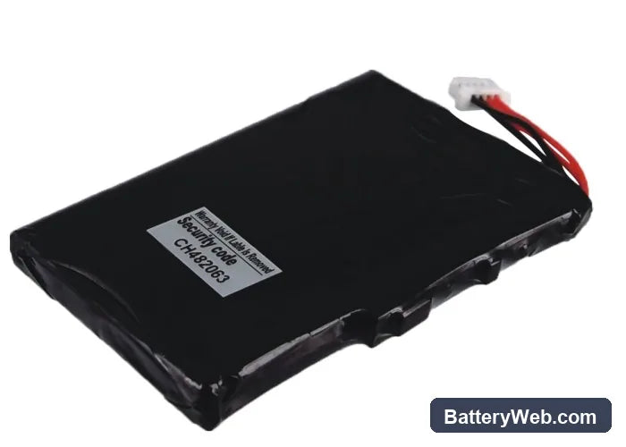 BlueMedia BM6380 Replacement Battery, 3.7V, 1400mAh, Li-ion 3