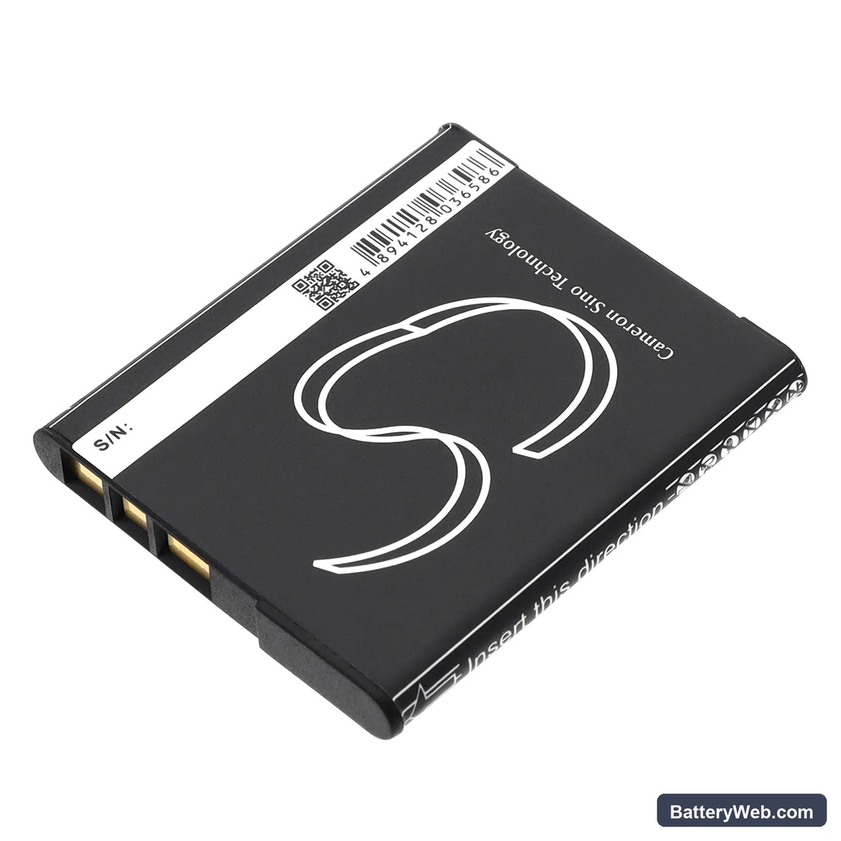 Sony _x000D_ Replacement Battery, 3.7V, 630mAh, Li-ion 3