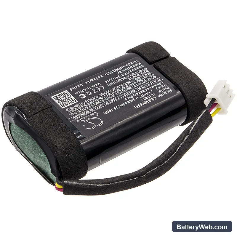 Bang & Olufsen BeoPlay P6 Replacement Battery, 7.4V, 3400mAh, Li-ion 2