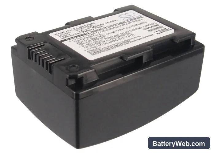 Samsung SMX-F50 Replacement Battery, 3.7V, 1800mAh, Li-ion 1