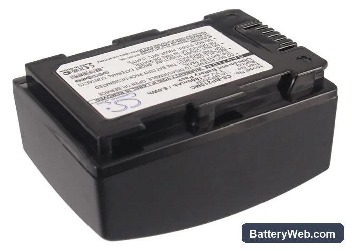 Samsung SMX-F50 Replacement Battery, 3.7V, 1800mAh, Li-ion 2