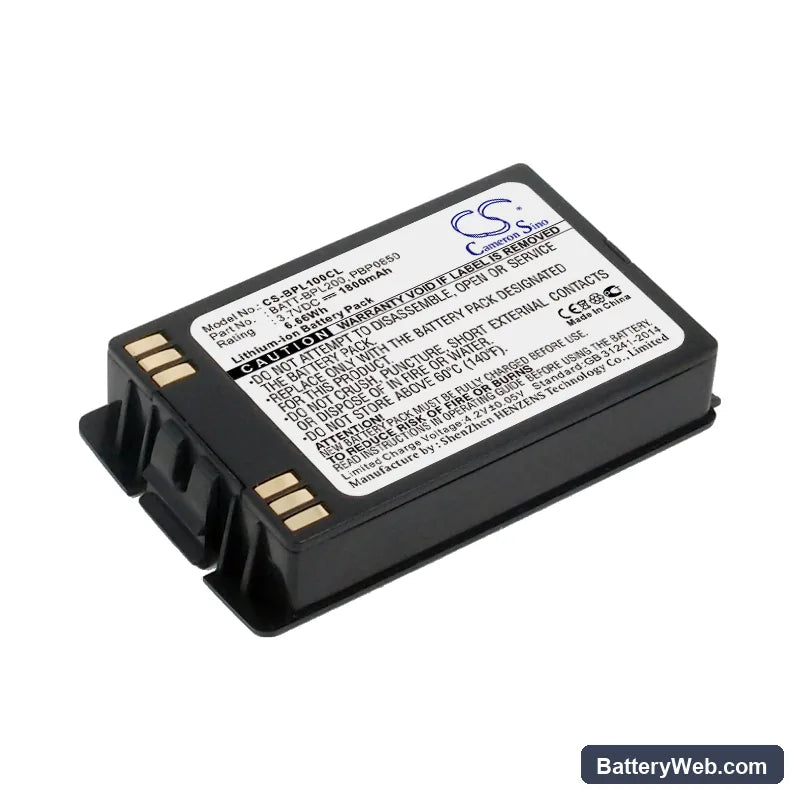 Alcatel IP Touch 310 Replacement Battery, 3.7V, 1800mAh, Li-ion 1