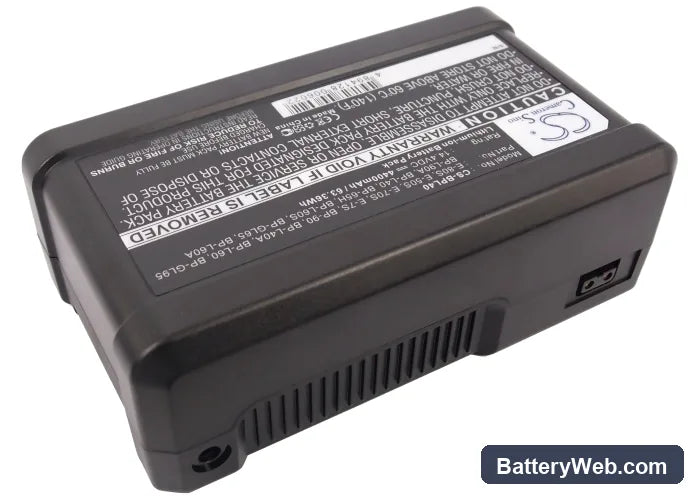 Panasonic AG-DVC200P Replacement Battery, 14.4V, 4400mAh, Li-ion 4