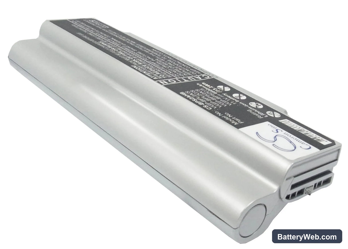 Sony VAIO VGN-C140G/B Replacement Battery, 11.1V, 6600mAh, Li-ion 2