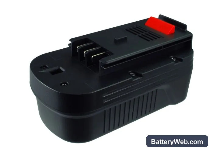 Black & Decker BDGL1800 Replacement Battery, 18V, 1500mAh, Ni-MH 5