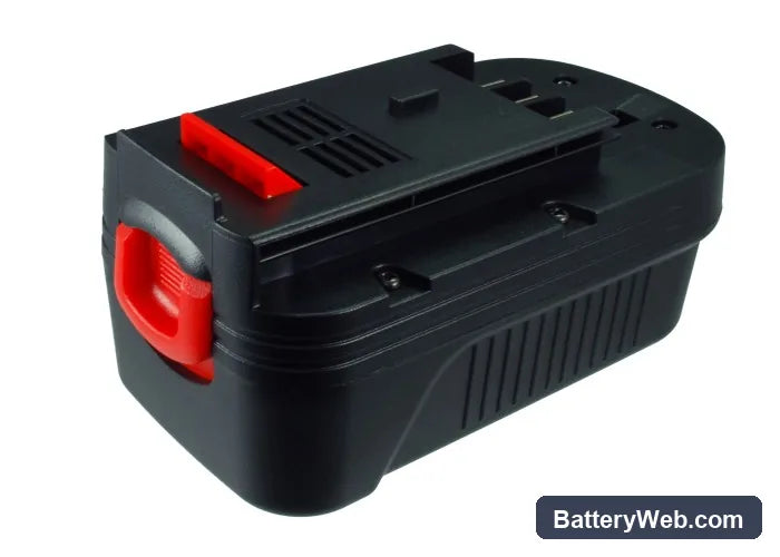 Black & Decker BDGL1800 Replacement Battery, 18V, 3000mAh, Ni-MH 4