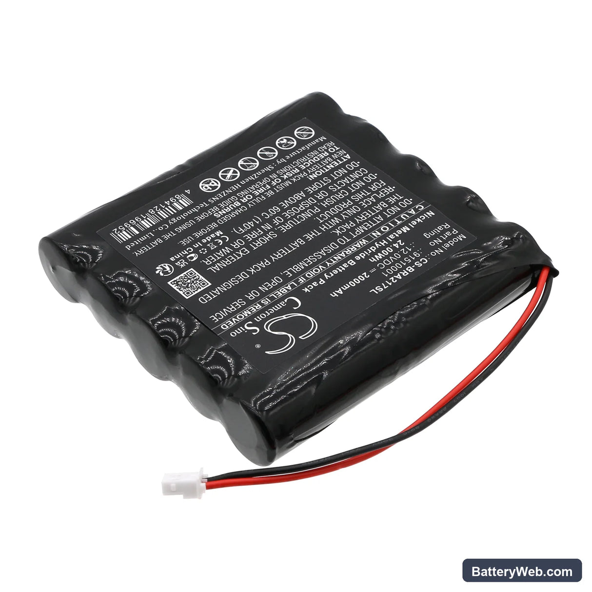 Bora Achsmessgerät 217 Replacement Battery, 12V, 2000mAh, Ni-MH 2