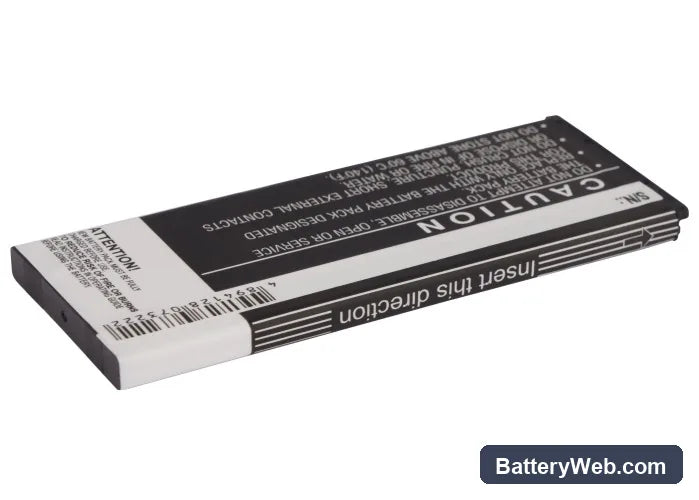 BlackBerry Z10 Replacement Battery, 3.7V, 1800mAh, Li-ion 3