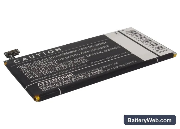 BlackBerry Z15 Replacement Battery, 3.7V, 1850mAh, Li-Polymer 4