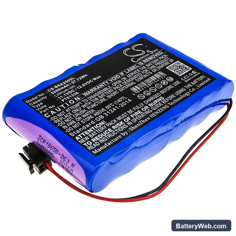 Bird SA2500 Replacement Battery, 11.1V, 5200mAh, Li-ion 1