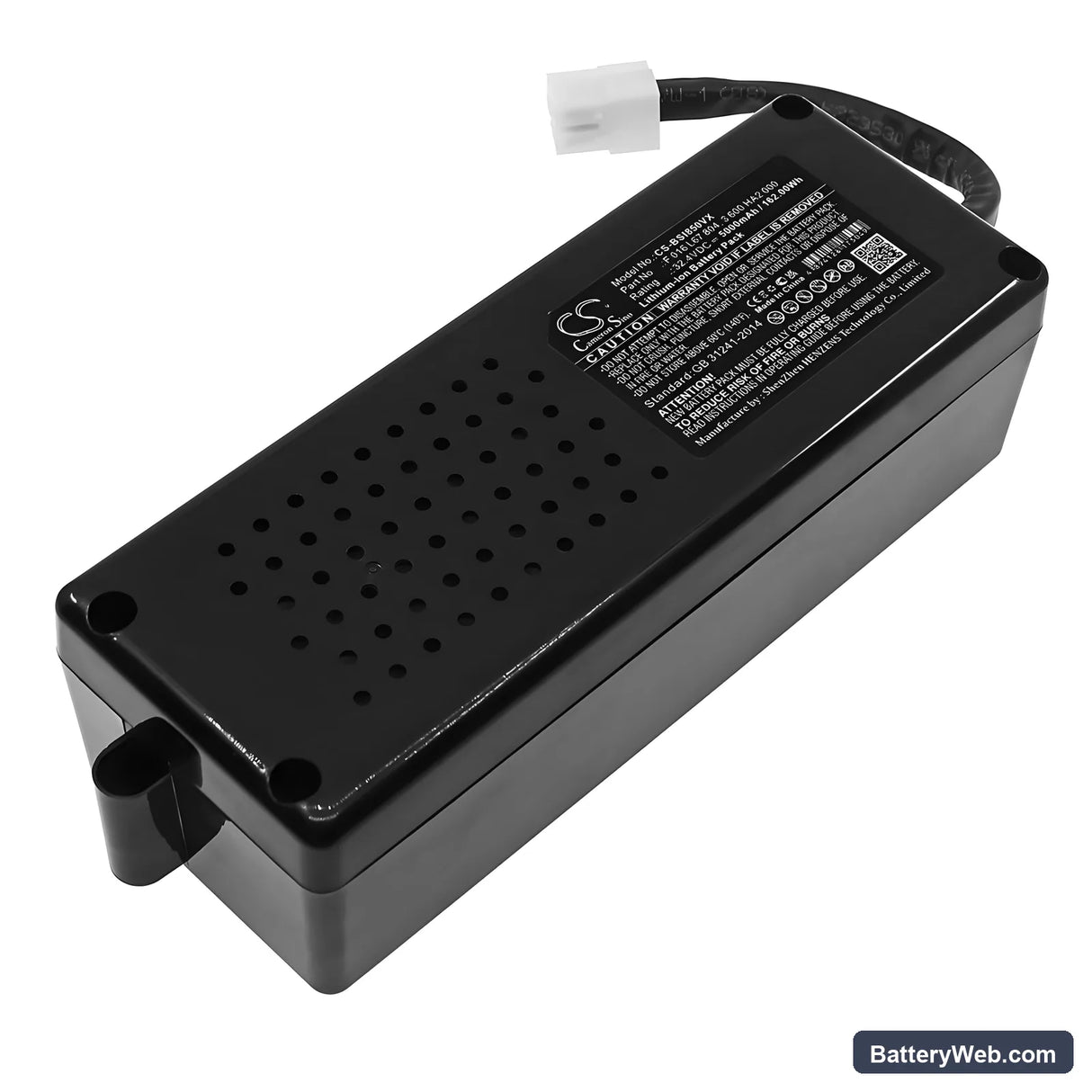 Bosch Indego 800 Replacement Battery, 32.4V, 5000mAh, Li-ion 1