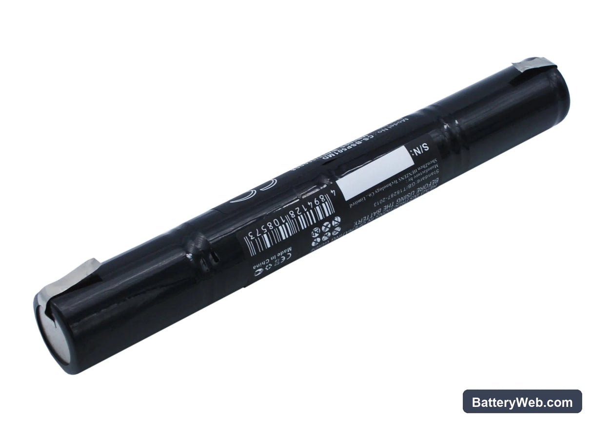 Bosch Spiro 501 Replacement Battery, 4.8V, 1500mAh, Ni-MH 4