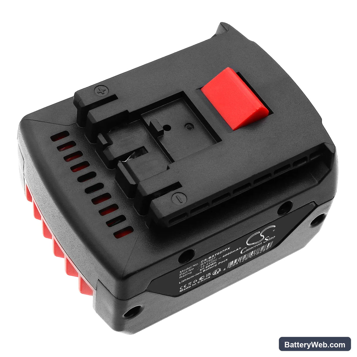 Bosch DDB180-02 Replacement Battery, 14.4V, 4000mAh, Li-ion 1