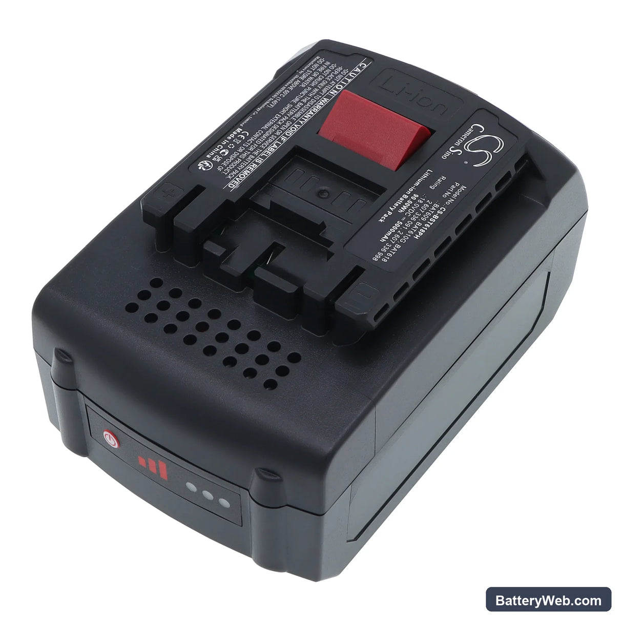 Bosch GWS 18 V-LI Replacement Battery, 18V, 5000mAh, Li-ion 2