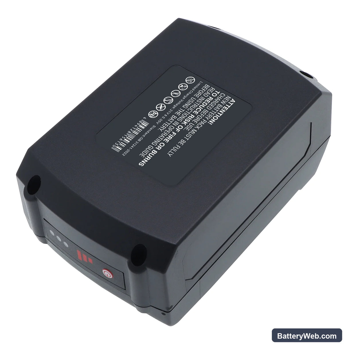 Bosch GWS 18 V-LI Replacement Battery, 18V, 5000mAh, Li-ion 4