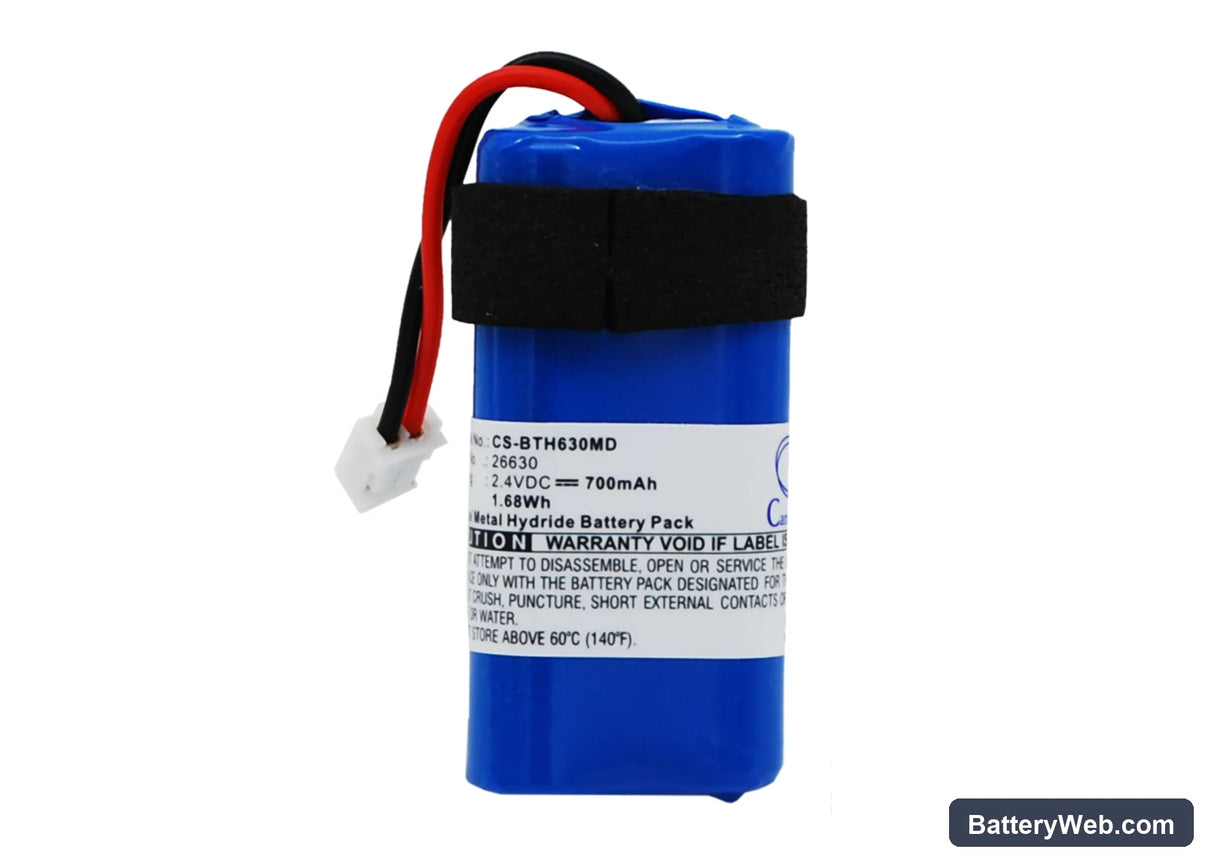 Rainin Controller PX-100 Replacement Battery, 2.4V, 700mAh, Ni-MH 1