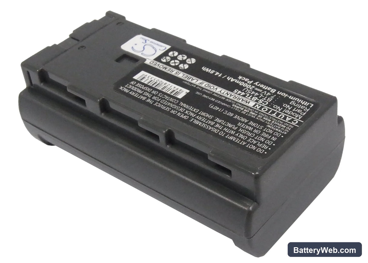 Sharp VL-NZ80 Replacement Battery, 7.4V, 2000mAh, Li-ion 2